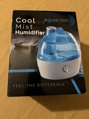 Aqua Oasis Cool Mist Humidifier 2.2L Large Capacity Tank 12-24 Hr *SEALED*