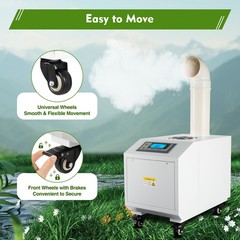 Ultrasonic Humidifier Commercial Industrial Continuous Cool Fog Maker 3kg/h Time