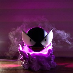 Ghastly Mist Humidifier 3D Printed LED Light Table Decor Spooky Ghost Diffuser