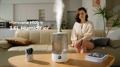 Cool Mist Humidifier for Bedroom, 3.6L Top-Fill, 34H Quiet Ultrasonic, BPA Free,