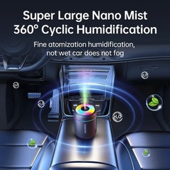 Pack of 3 Black 180ML Mini USB Air Humidifier Aroma Diffuser LED Mist Maker NEW