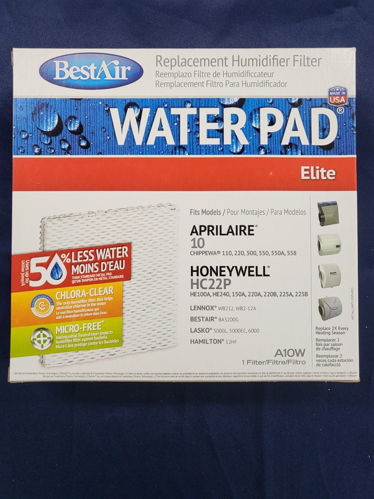 BestAir Pro Replacement Humidifier Filter A10W Elite