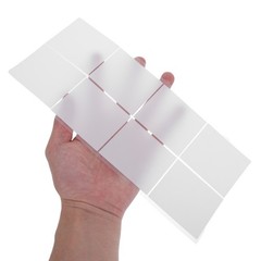 10 Pcs Ceiling Light Soft Film Adhesive Diffuser LED Strips for Lights