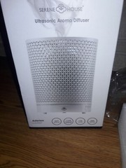 Serene House Ultrasonic Aroma Diffuser Asterism Scentilizer White
