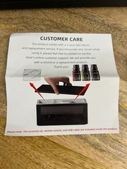 Fireplace Aroma Diffuser Flame Humidifier with Essential Oils