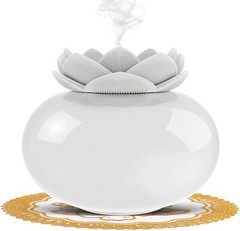 Oil Diffuser Humidifiers Ceramic, Personal Cool Mist Humidifier, USB, 7 LED ligh