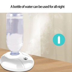 Portable Humidifier USB Plug Noiseless Water Bottle Humidifier For Bedroom ☆