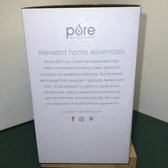 Pure Enrichment Mistaire Ultrasonic Cool Mist Humidifier – Blue / New Open Box