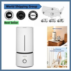 1.7L Ultrasonic Cool Mist Humidifier for Bedroom – 9 Hours of Quiet Comfort
