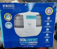 HoMedics TotalComfort Ultrasonic Humidifier 2 Gal Warm & Cool Mist w/ Remote