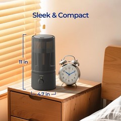 Humidifiers for Bedroom, Cool Mist Humidifiers for Babies, 1.70L Quiet Ultras…