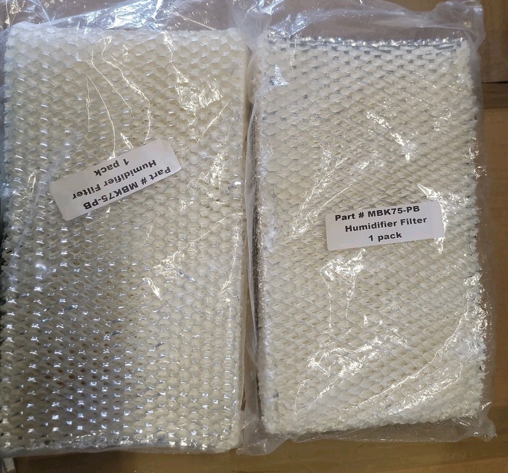 Lot Of 2 Humidifier Filter Model H75, Holmes, Bionaire, Honeywell, Sunbeam New!