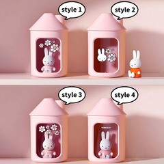 Mipow Miffy Humidifier BTA700M Cool Mist 450ml Ultrasonic Night Light Pink