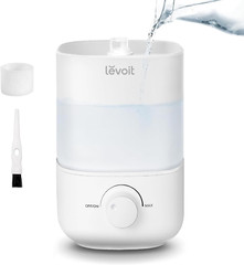 LEVOIT Top Fill 2.5L Quiet Humidifier for Home, Baby & Plants – 25H Run Time