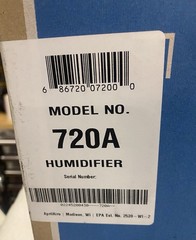 AprilAire 720A Whole House Humidifier Water Saving 21 GPD Automatic Control