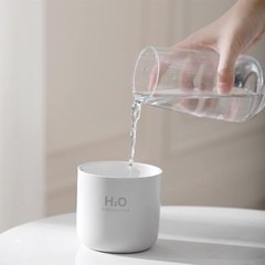 Small Humidifier, USB Portable 380ml Humidifiers, 2 Spray Mode, Mini 380 ml
