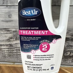 2 Pack BestAir Step 2 Humidifier Water Treatment 32 fl oz (1 qt)