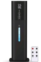 Humidifiers Large Room Bedroom with 7 Colors Light, 2.1Gal(8L) 3 Speed Black