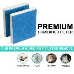 4Pcs HFT600 Humidifier Wicking Filters T Compatible for Tower Humidifier1400