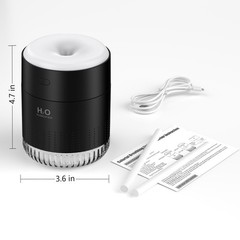 Portable Mini Humidifier, Auto Shut-Off, 2 Mist Modes, Quite, Small Humidifie…