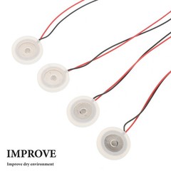 4 Pcs Ceramic Humidifier Disc Replacement Part For Desktop Fountain Decor