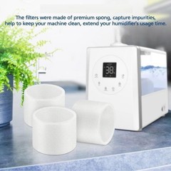 20Pcs Humidifier Filter Replacement Humidifier Filter Pads Mineral Absorption