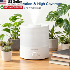 MEGAWISE 1.5L Large Cool Mist Humidifier Ultrasonic Aroma Diffuser FROM USA