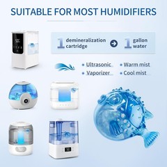 Humidifier Cleaning Fish 2-Pack – Enhance Air Quality & Eliminate Dust