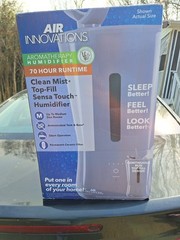 Air Innovations MH-527 Aromatherapy Humidifier 70Hr Top Fill Sensa Touch Open Bo