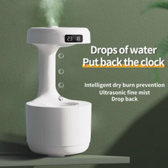 800ml Water Droplet Humidifier and Essential Oil Diffuser with Night Light