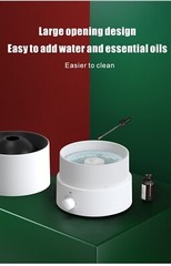 USB Aroma Diffuser Ultrasonic Fire Lamp Fragrance Jellyfish Air Humidifier new