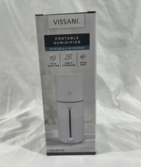 Vissani VK-8306A Portable Cool Mist Humidifier USB-C, Night Light, 150 sq ft
