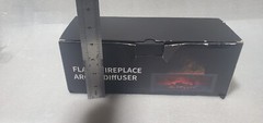 A4 Fireplace Flame Humidifier Colorful Light Flame Essential Diffuser Mute Work