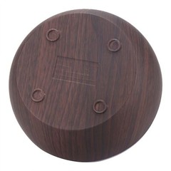 300ml Wood Grain USB Humidifier Colorful LED Night Light Mist Maker For Offic US