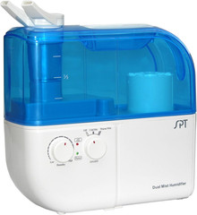 SU-4010 Ultrasonic Dual-Mist Warm/Cool Humidifier with Ion Exchange Filter
