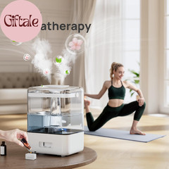 Humidifiers for Bedroom Large Room, 6L Cool Mist Top Fill Humidifier with Essent