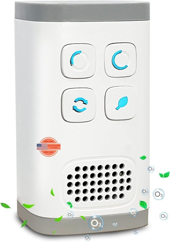 Mini purificador de aire iónico y de ozono 2 en 1 enchufable, ¡Nuevo lanzamiento