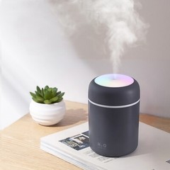 Aroma Humidifier Essential Oil Diffuser Grain Ultrasonic Air LED Aromatherapy US