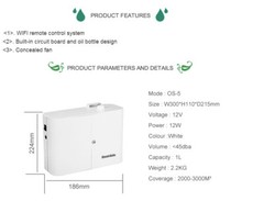 WIFI App scent air System for hotel home club 750 ml Cartridge no heat no water