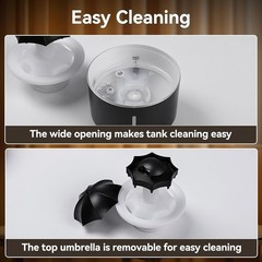 Raindrop Humidifier Essential Oil Diffuser 7 Color LED Quiet Rotating Decor New