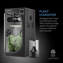 CLOUDFORGE T3, Plant Humidifier 4.5L with VPD Humidity Controls, 10-Level Pre…