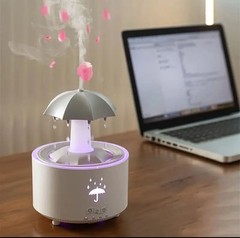 Rain Cloud Humidifier With 7 Color Ambient Lighting & Rotatable Diffuser