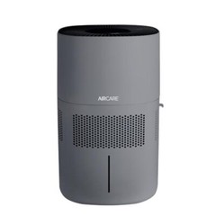 15″ 1 Gallon Digital Evaporative Humidifier Light Gray 4 Speed Multicolor LED