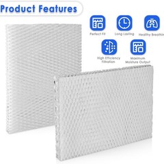 Humidifier Wick Pad Filter 2 Pack for Vornado EV100 EV200 EV3 EVDC300 EVDC500