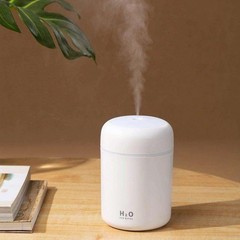 Portable Mini Humidifier, Colorful, Cool Mist, USB Powered. Perfect for Bedro…