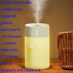 Mini Humidifier, USB Power Supply, Suitable for Study Room, Bedroom, Baby Roo…