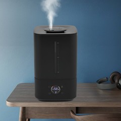 6L/202.91oz Mist Humidifier Machine Tabletop Hot & Cold Humidifier Free Standing
