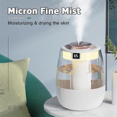 1.5L Humidifier Top Fill Large Home Office Cool Mist W/Humidistat DIffuser