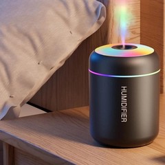 Mini USB Air Humidifier 180ml Aroma Essential Oil Diffuser Mist Maker Car Home
