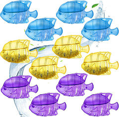 12PCS Universal Humidifier Tank Cleaner,Demineralization Cleaning Ball for Most